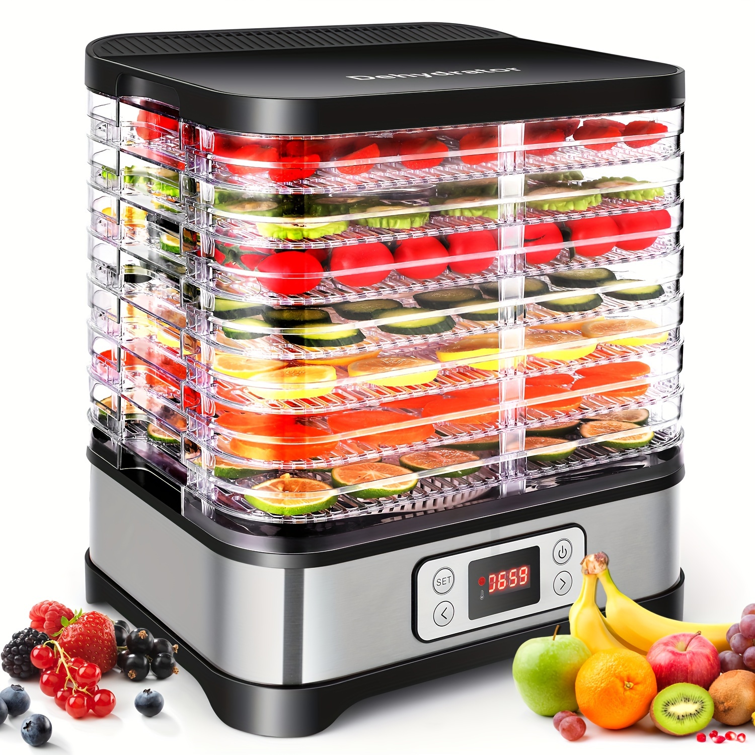 food dehydrator 8 tier high capacity ideal drying food