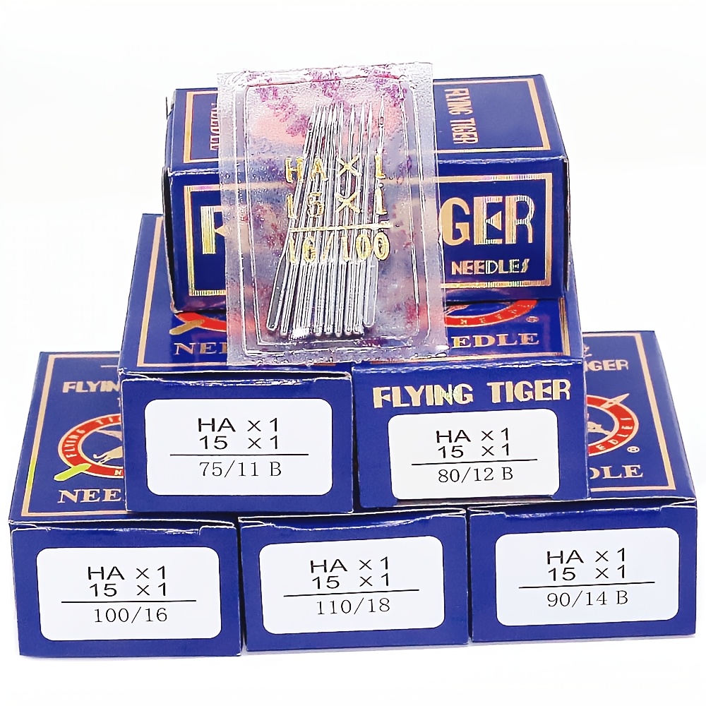 

100pcs Hax1 Vintage Sewing Universal Sewing Needle 9/65 11/75 12/80 14/90 16/ 18/110 Size, Suitable For Brands Of Sewing Accessories