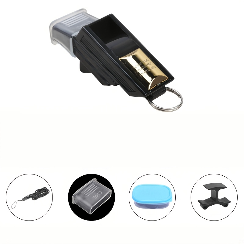 TEMU Referee Whistle Set Outdoor Sports Whistle High- Whistle Suitable For Basketball And Football Games With