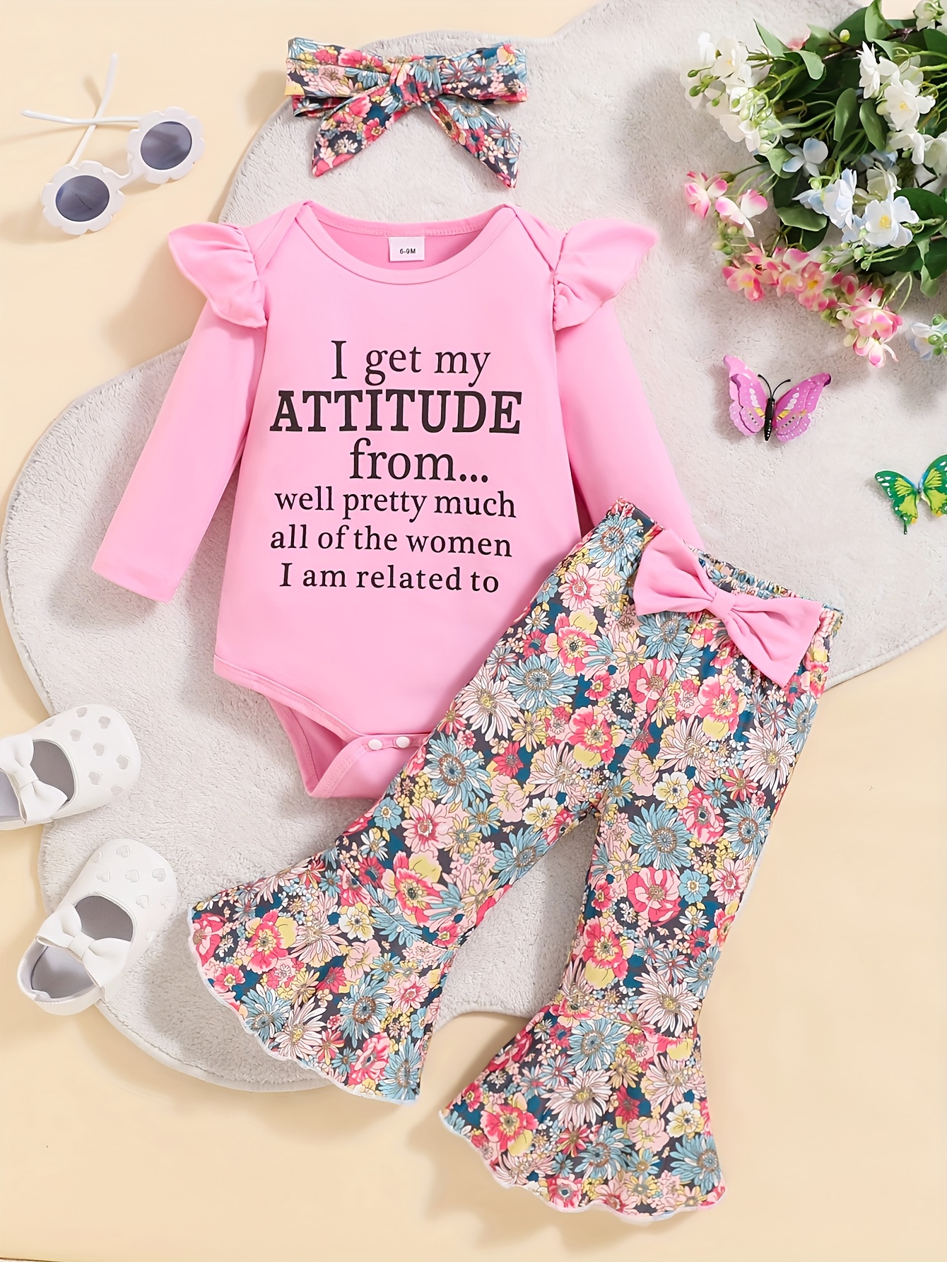 conjunto ropa otoño bebé recién niña piezas edades Temu Ecuador