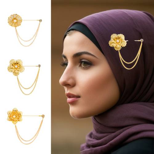elegant classic fashion hijab pins 87