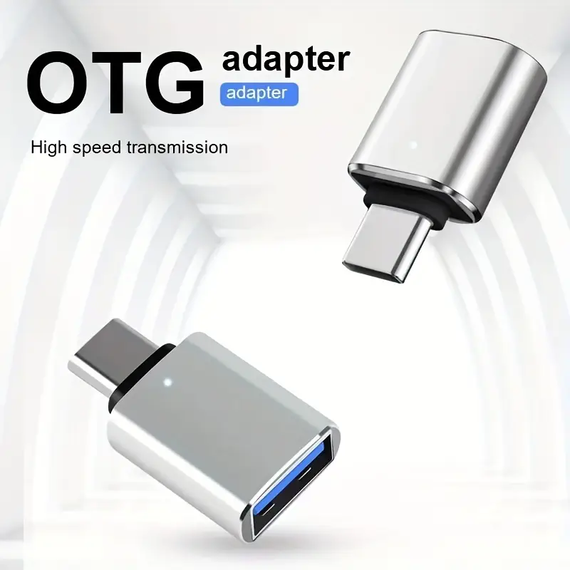 led usb 3 0 to type c adapter otg to usb c usb a to micro usb type c female connector for samsung xiaomi poco adapters details 5
