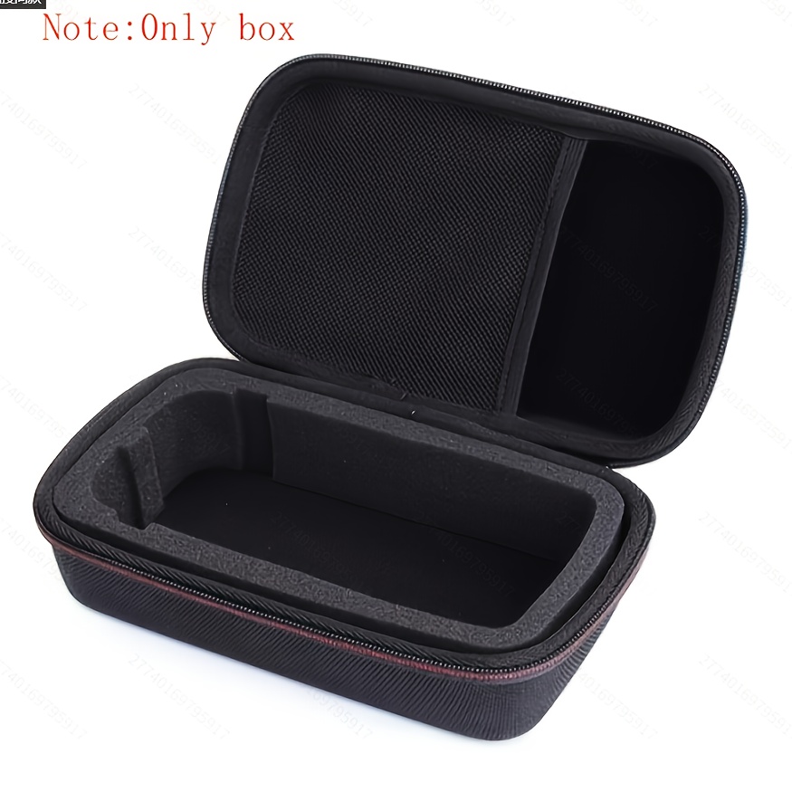 TEMU Eva Material Emergency Car Jump Starter Storage Case - Shockproof And Drop-proof Protective Portable Organizer For Automotive Additions (storage Box ), Without Battery