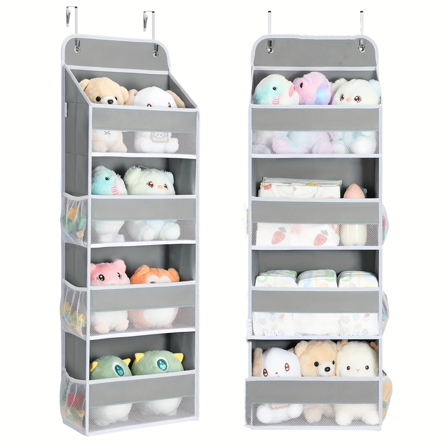 

-saving Over-the- Organizer 4 - Hanging For , & Diapers, To 32lbs - For Organization,