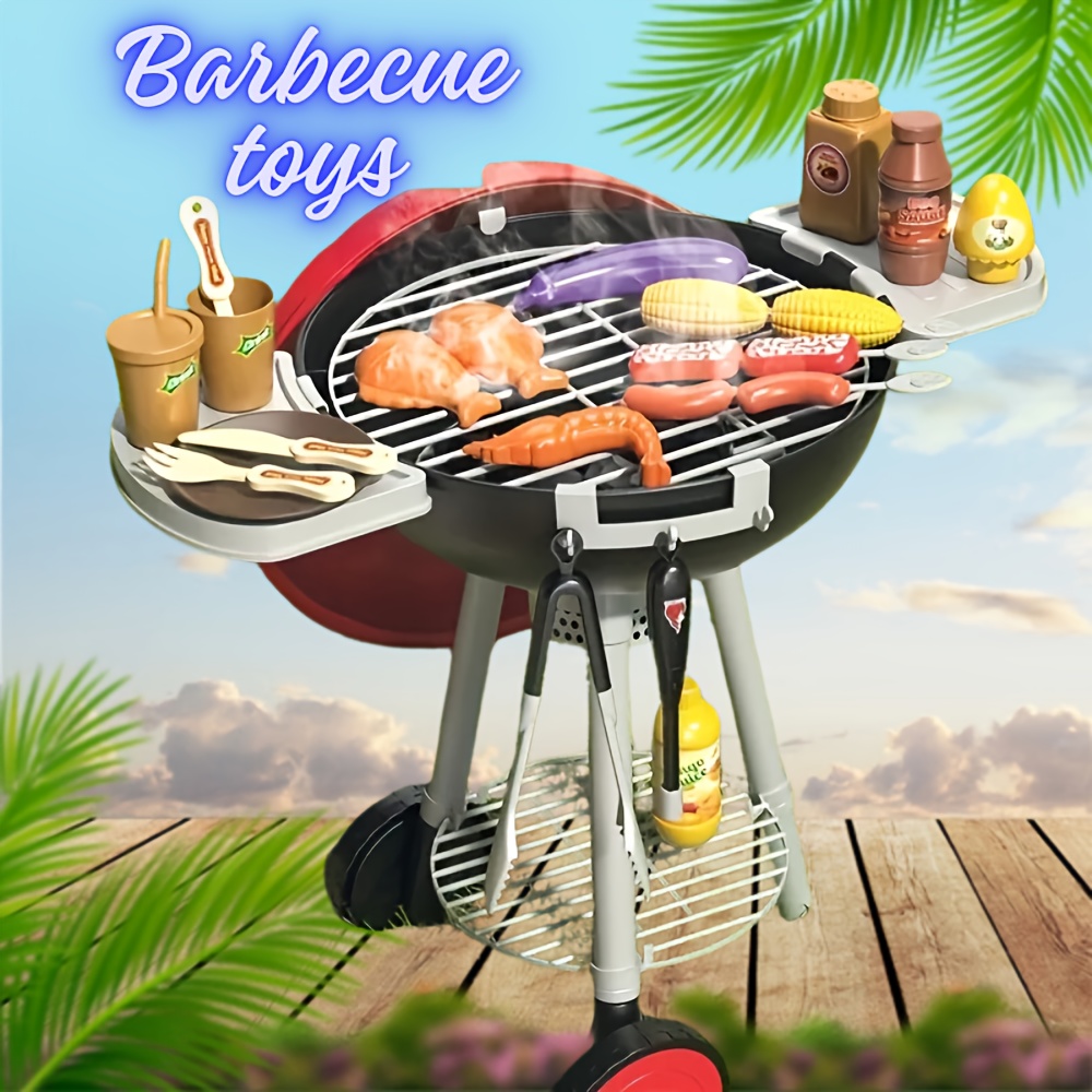 Bbq Playset Children's Play Bbq Grill Kids Barbecue Grill