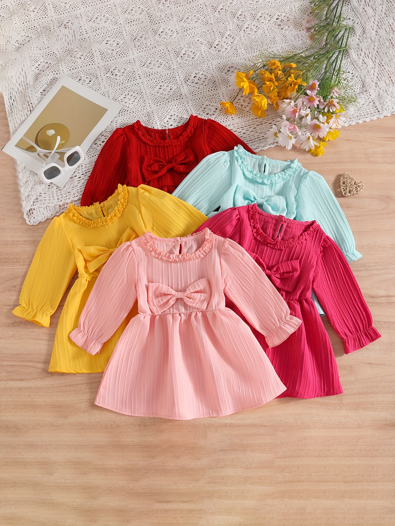 cute colors for dresses Zhuashum Girls' Dresses 11-12 Years Summer Sleeveless Solid Color Dress  Round Neck Lovely Halter Sundress Cute Simple Style Clothes For Girls Pink