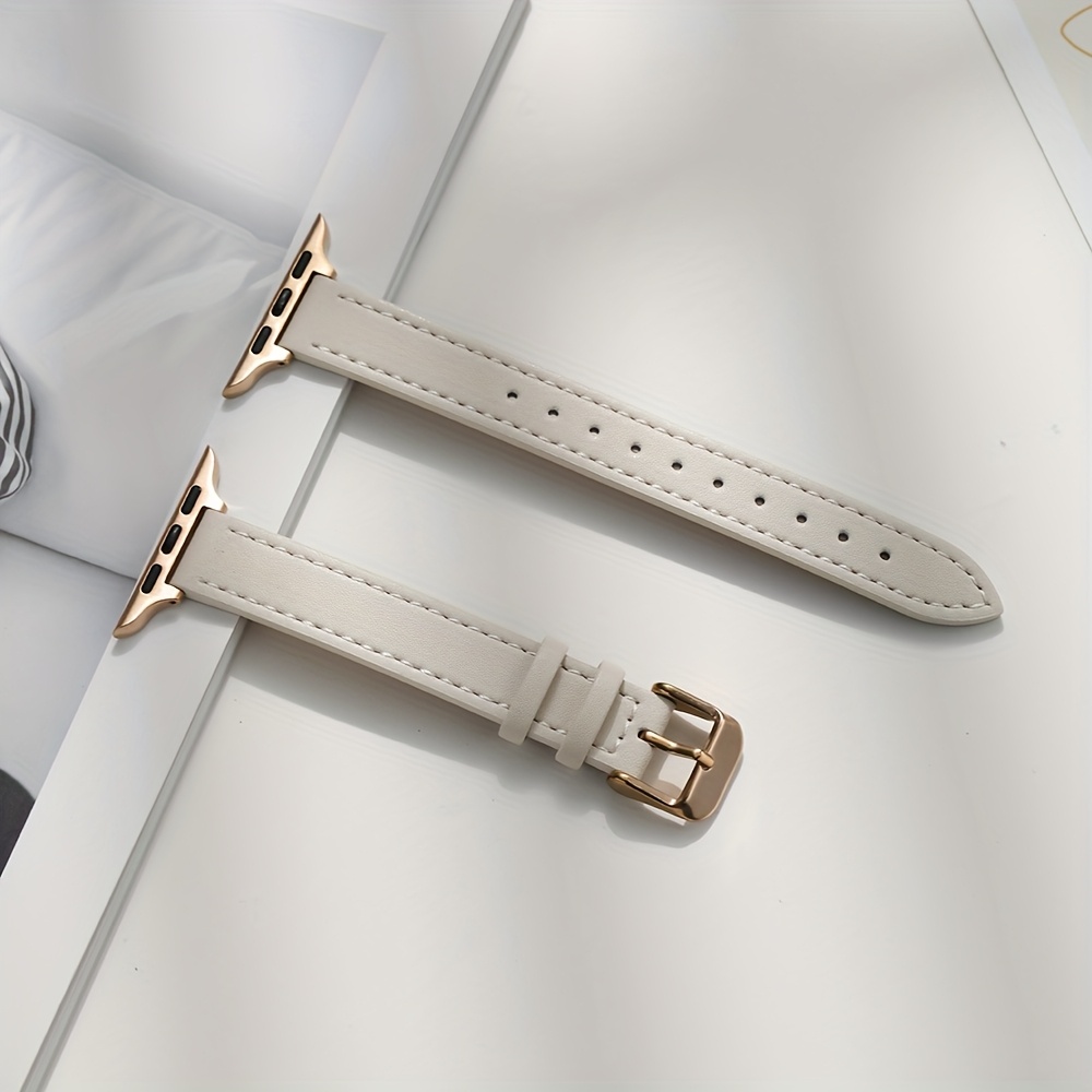 TEMU Thin Watch Strap Suitable For Watch 1-11 Ultra Se Women's Easy Strap 38 40 41 42 44 45 46 49mm