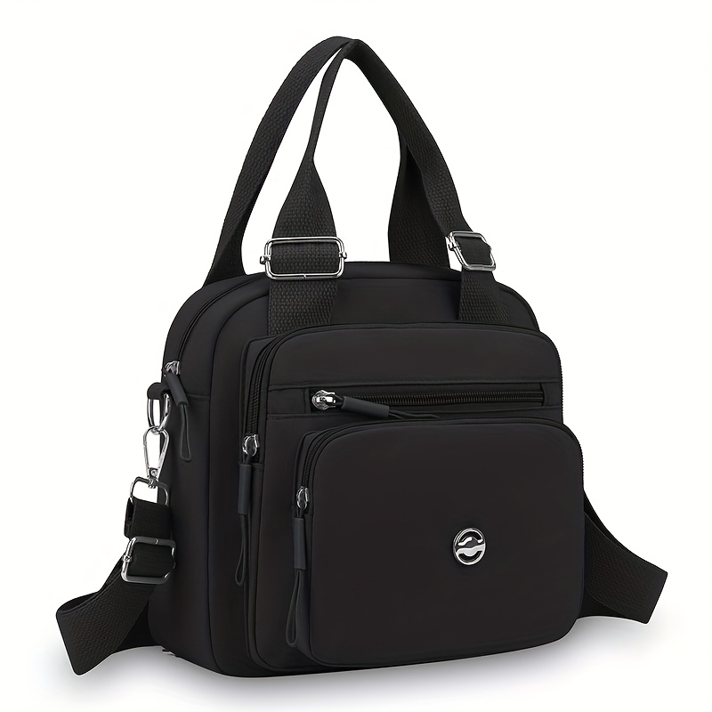 TEMU Women's Crossbody Bag - Large Capacity Adjustable Strap, Multi-functional Backpack, Handbag Top Handle, Convertible Shoulder Bag, Exquisite