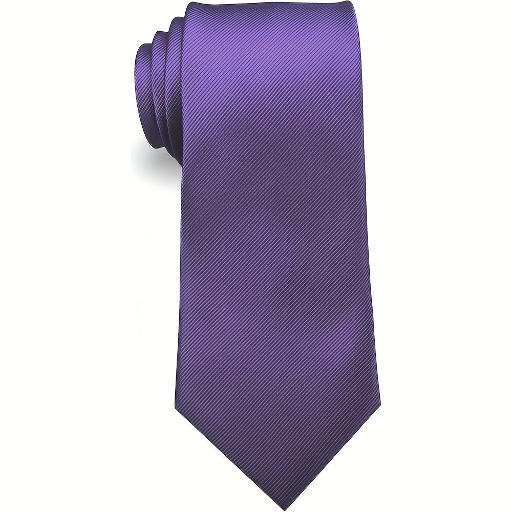 1pc mens plain color tie for business working