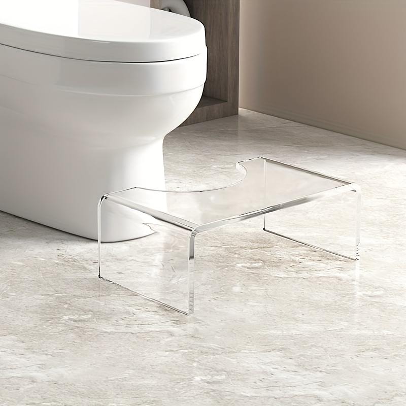 acrylic shower stool sold on Temu Australia