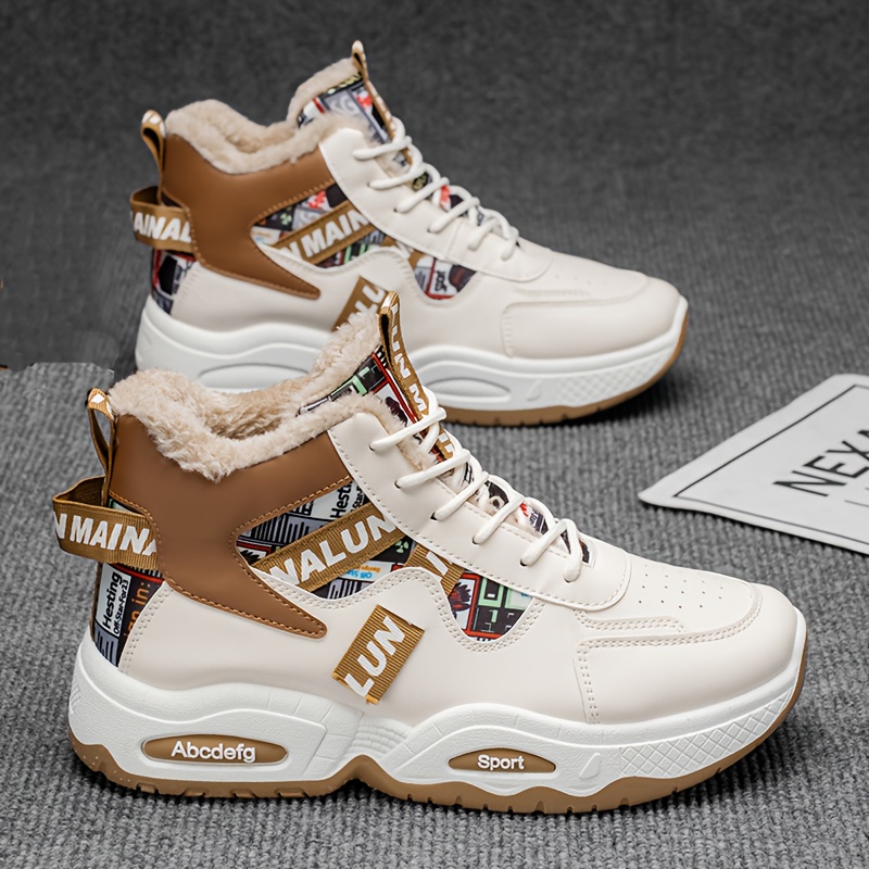 Image of Winter Sports Casual Shoes, Men's Snow Boots, Winter Warm Men's Shoes, Daily Outdoor