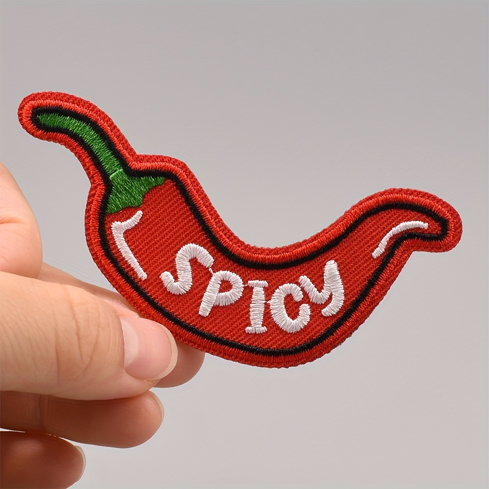 

Pepper Patch, Funny Embroidered Iron-on Patch For Clothes, Jeans, Backpack