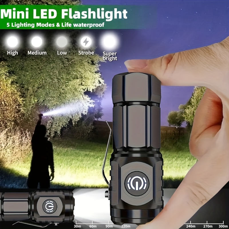 Gants de lampe de poche LED rechargeables pour la pêche en plein