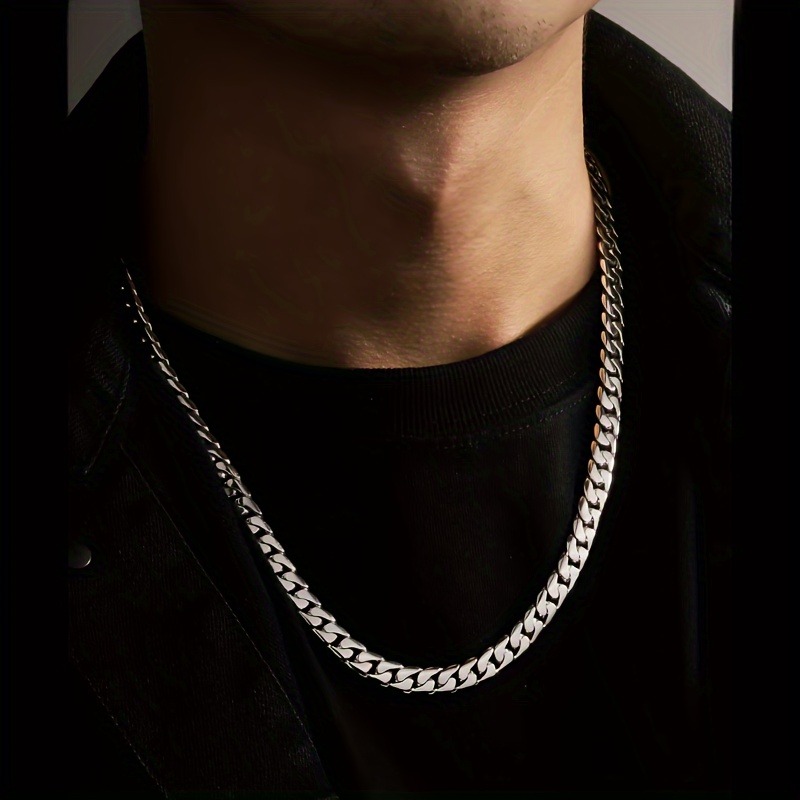 

Hip-hop Necklace, 925 Necklace, Suitable For And Decoration, Christmas For Husband And , Box