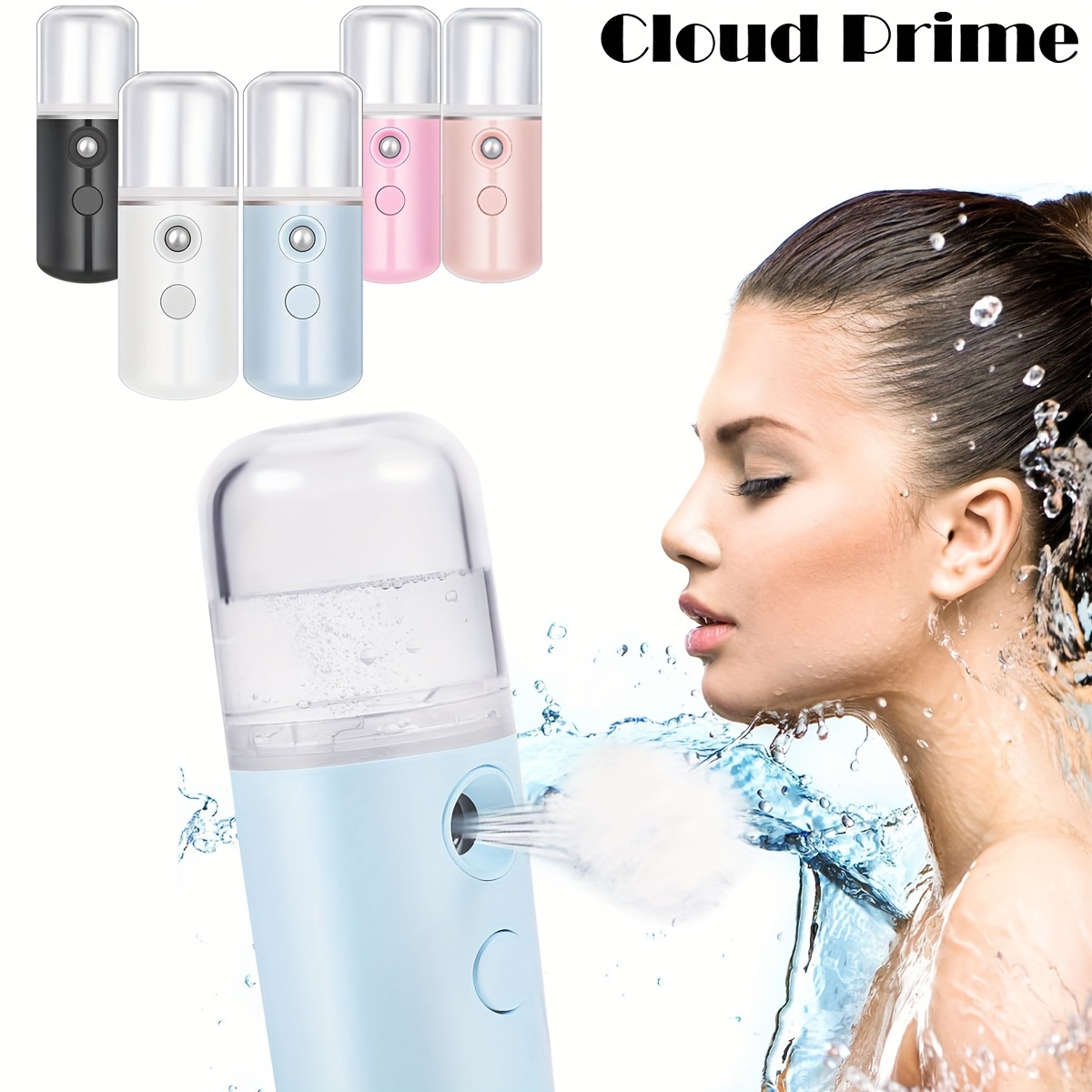 

30ml Portable Facial - Mist For Hydrating , Eyelash Extensions, And - Usb Rechargeable - For Christmas And 's Day