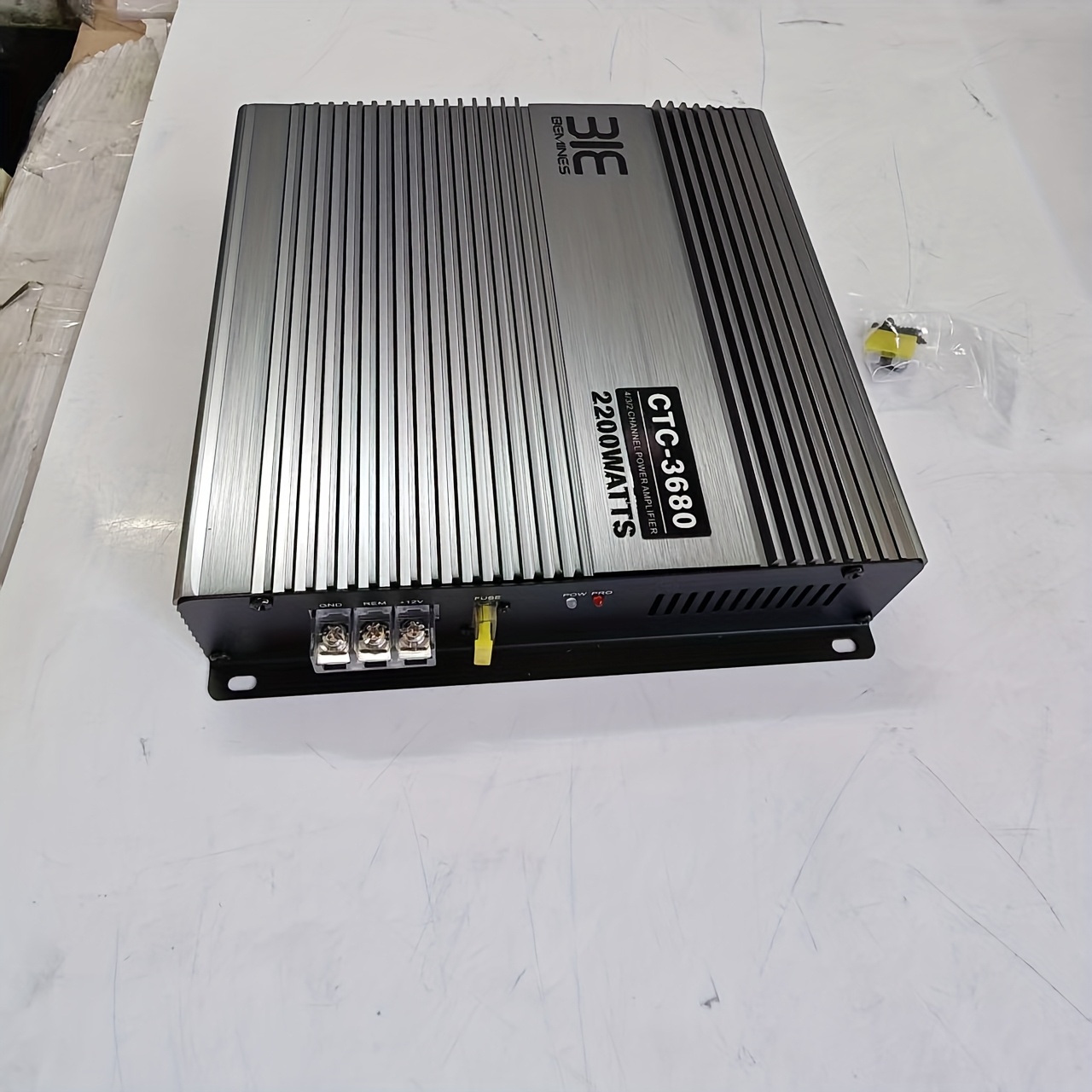 TEMU /b 2-channel Car Power Amplifier, Improve Car , 12v Stereo Audio Amplifier, Large Heat Dissipation, Car Audio Enhancement