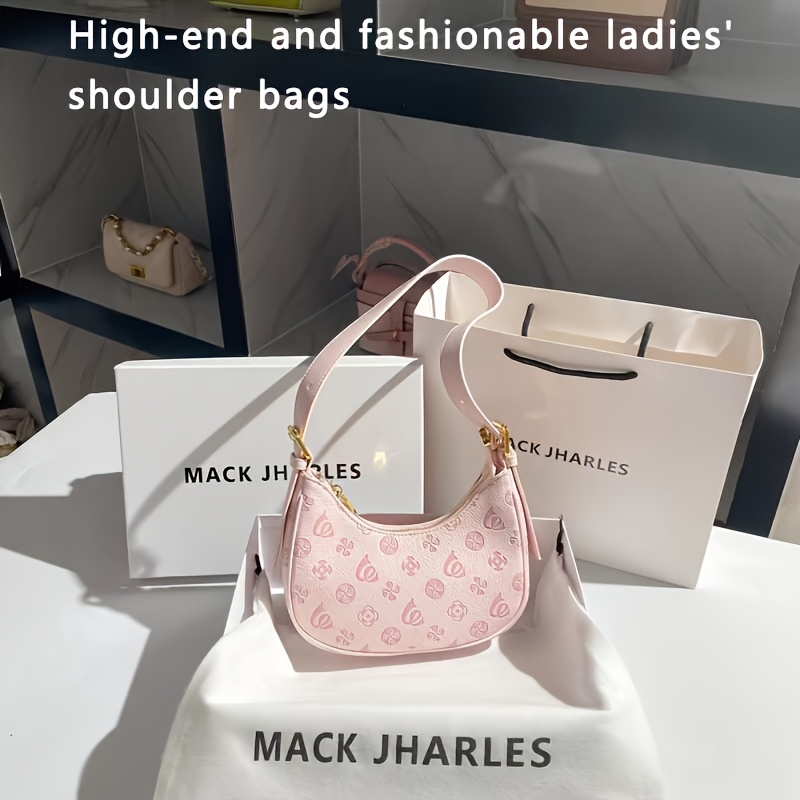 Image of High-quality Multi-layered Large-capacity Ladies' Shoulder Bags, Versatile Crossbody Bags And Shoulder Half-moon Bags. Are High Quality, And Wrinkle-free