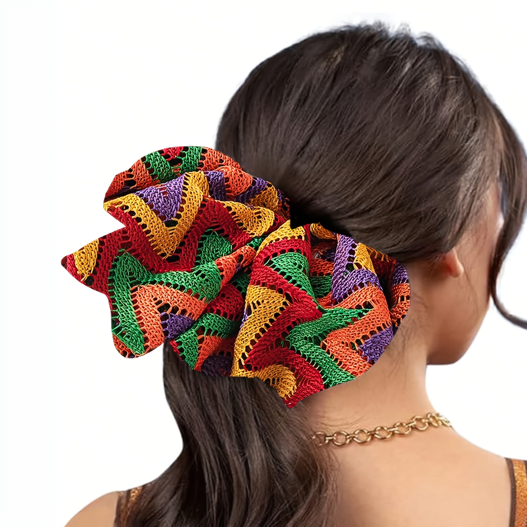 E-shop Super Große Atmungsaktive Rutschfeste Haargummi Haaraccessoire für Damen, Geeignet für den Sommer, Du verdienst es, es zu haben