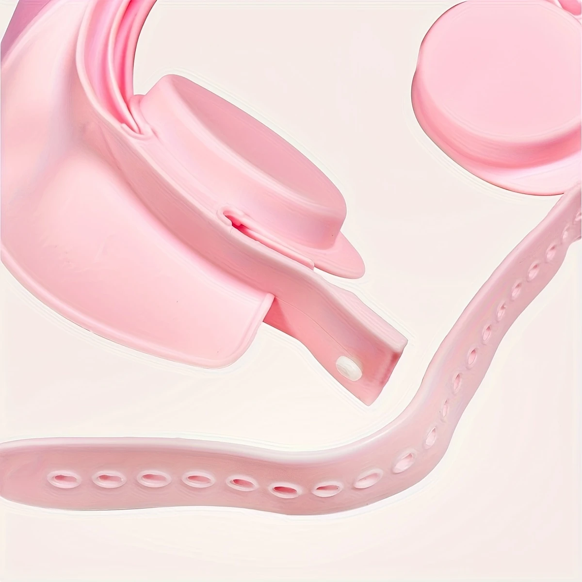 adjustable baby shower cap with ear protection cute cartoon design light yellow options details 8