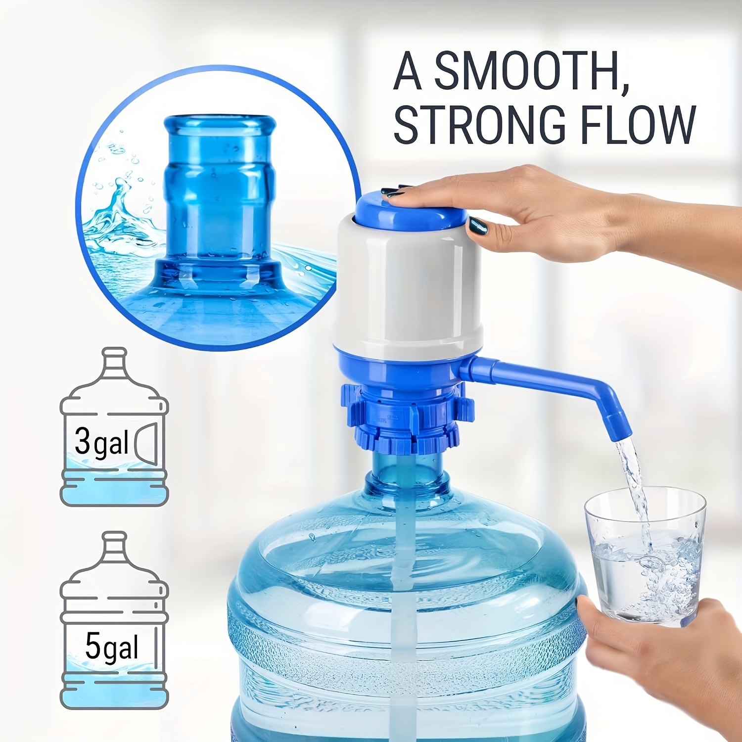 

1pc Manual , Bottles Drinking , Bpa-free For Hydration