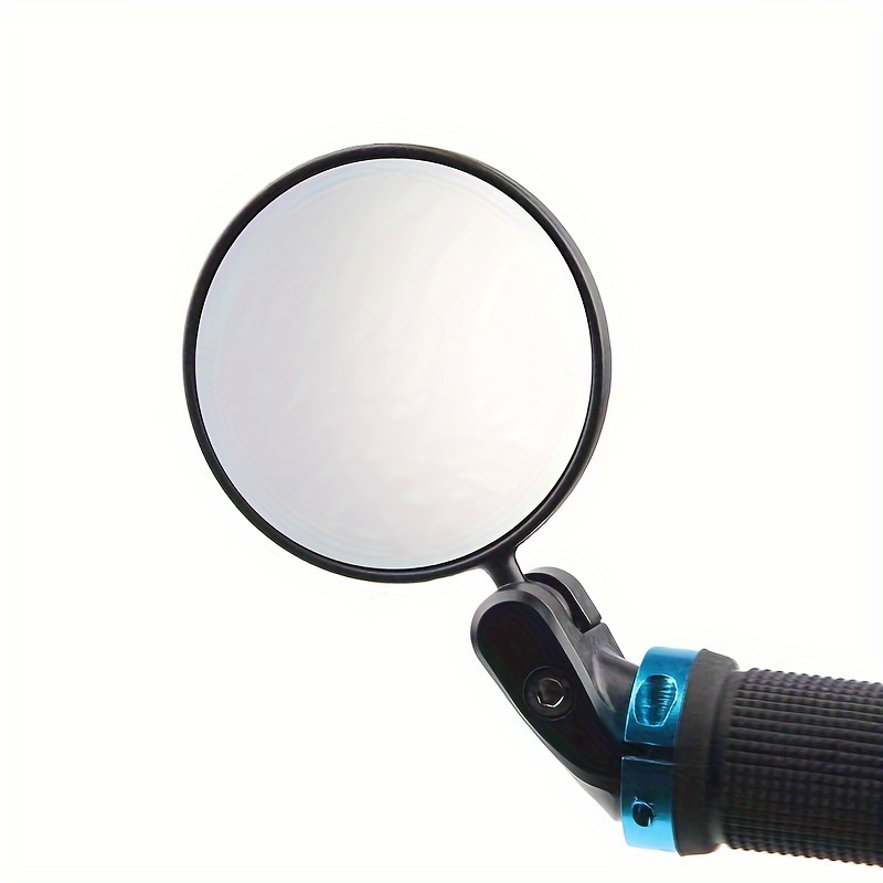HD Wide-Angle 360° Rotatable Bike Rearview Mirror - 1pc/2pcs Handlebar End Mirrors for Mountain & Road Cycling