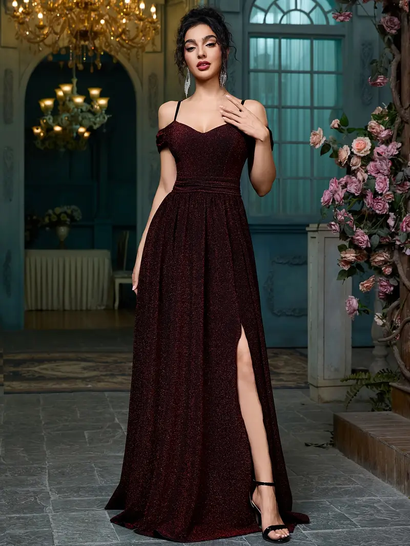 off shoulder spaghetti strap dress off the shoulder open back wedding dress Spaghetti Strap Lace Off-shoulder Blush Open Back A-line Long Wedding SposaBridal