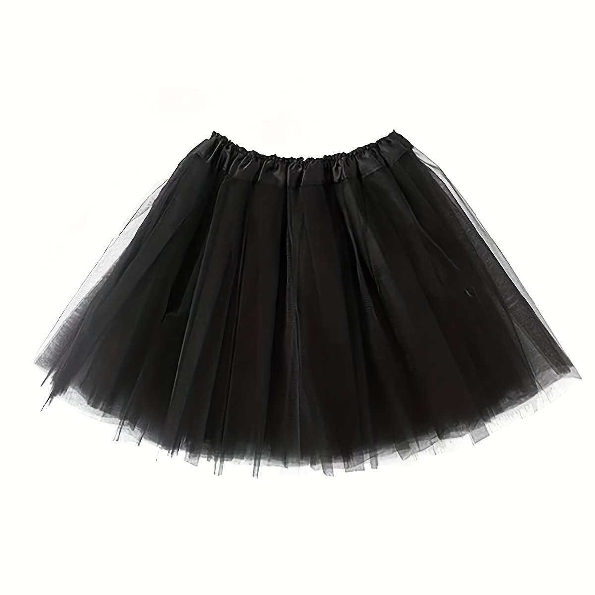 TEMU Adult Party Mesh Skirt, Fluffy Skirt, European And Bunny Skirt, Five-layer Tulle Skirt, Cake Skirt, Bar Performance Skirt