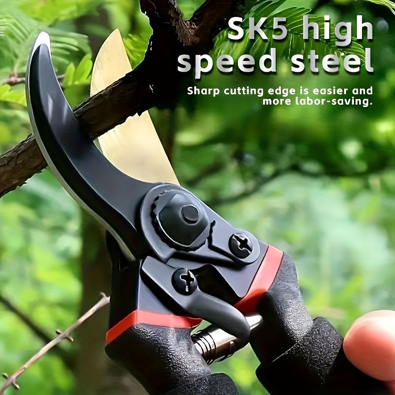 8 5 professional titanium bypass pruning shears t13 super sharp premium garden shears pruning shears for gardening garden hedge clippers handheld pruners garden scissors heavy duty tool details 2