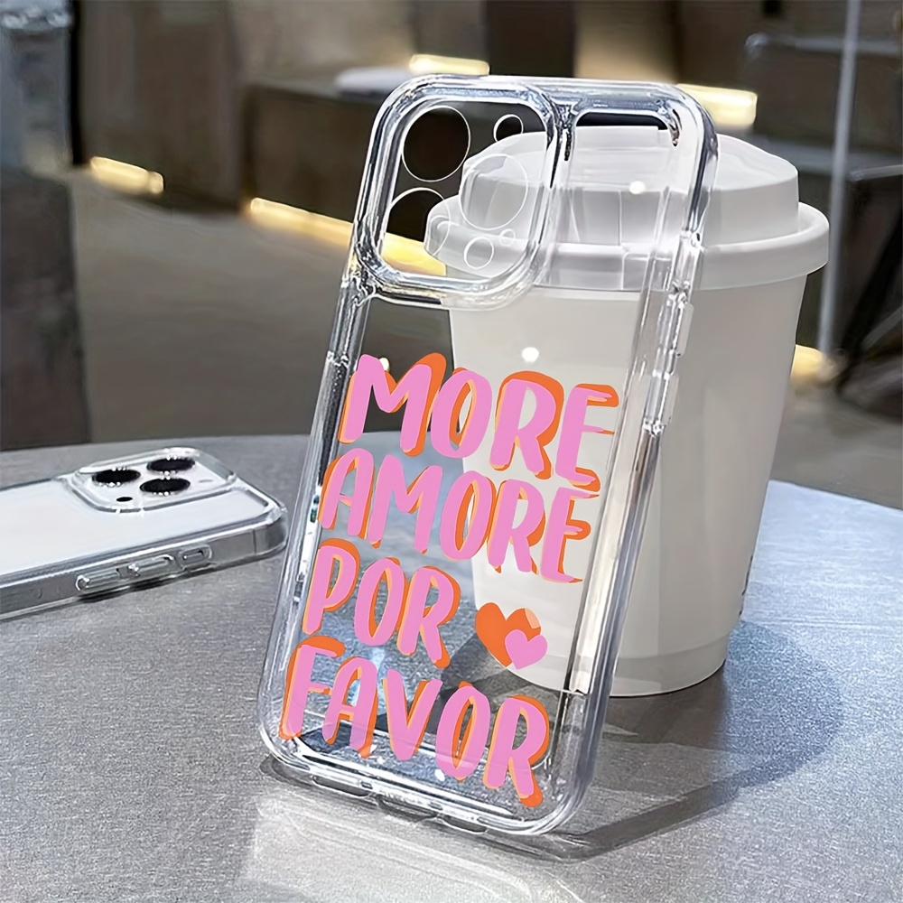E-shop PLEASE Handyhülle Kompatibel mit für iPhone 17 16E 16 15 14 13 12 11 Pro Air XR XS X 7 8 Plus TPU Weiche Rückseite