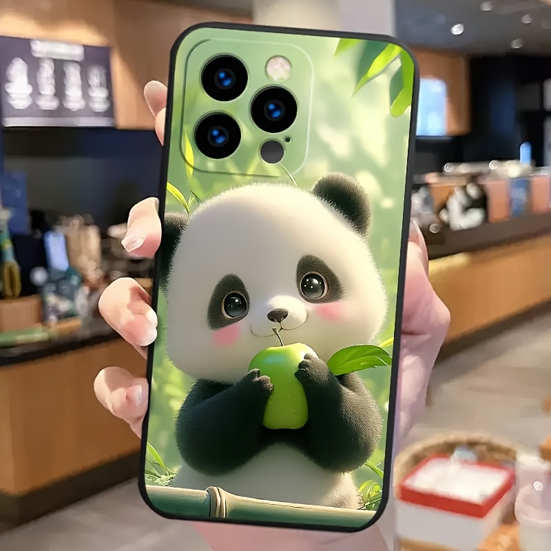Cartoon Cute Super Cute Rabbit Panda Mobile Phone Case for iPhone