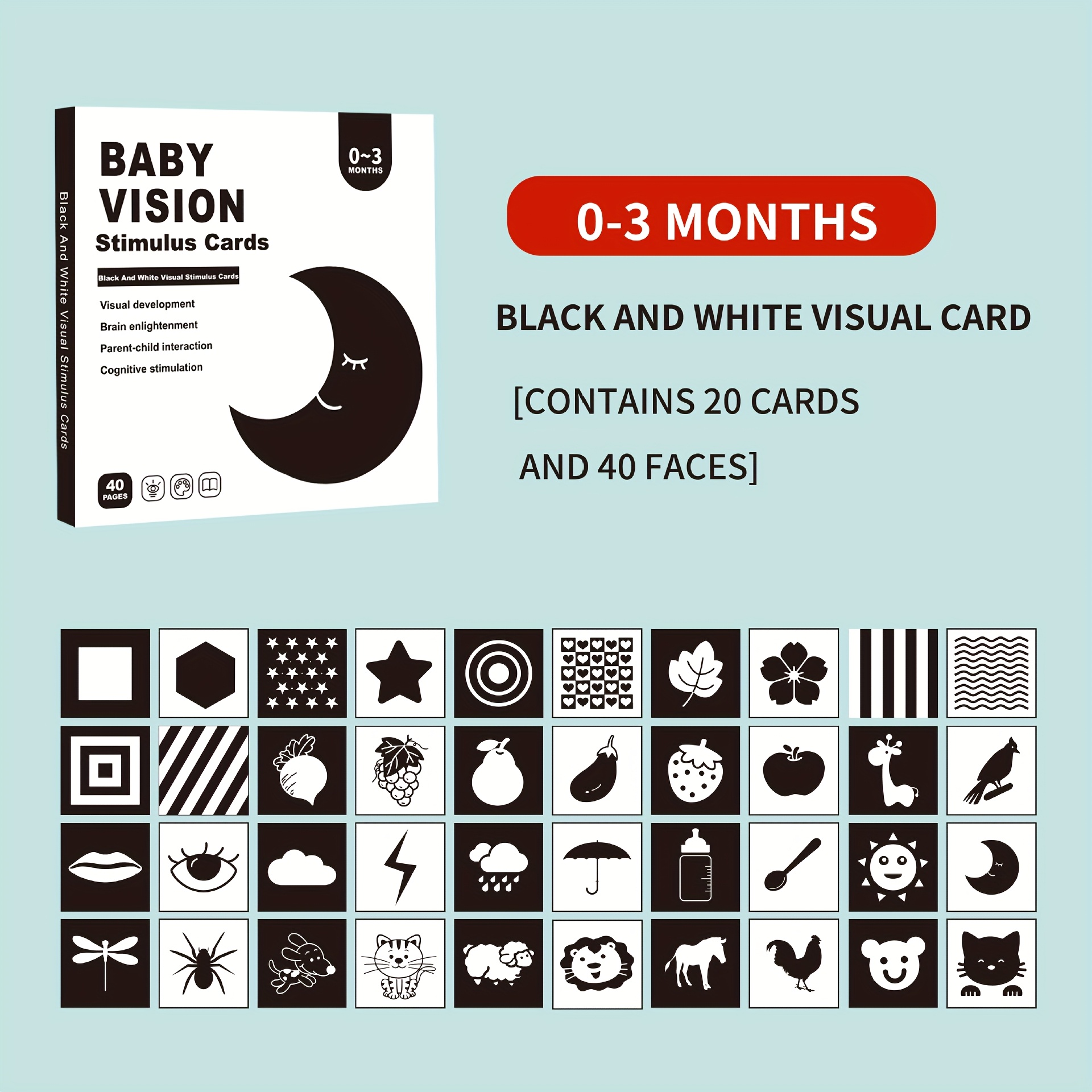    cards early learning cognitive development flashcards with simple english phrases colorful illustrations for 0 36 months baby learning cards   design durable paper