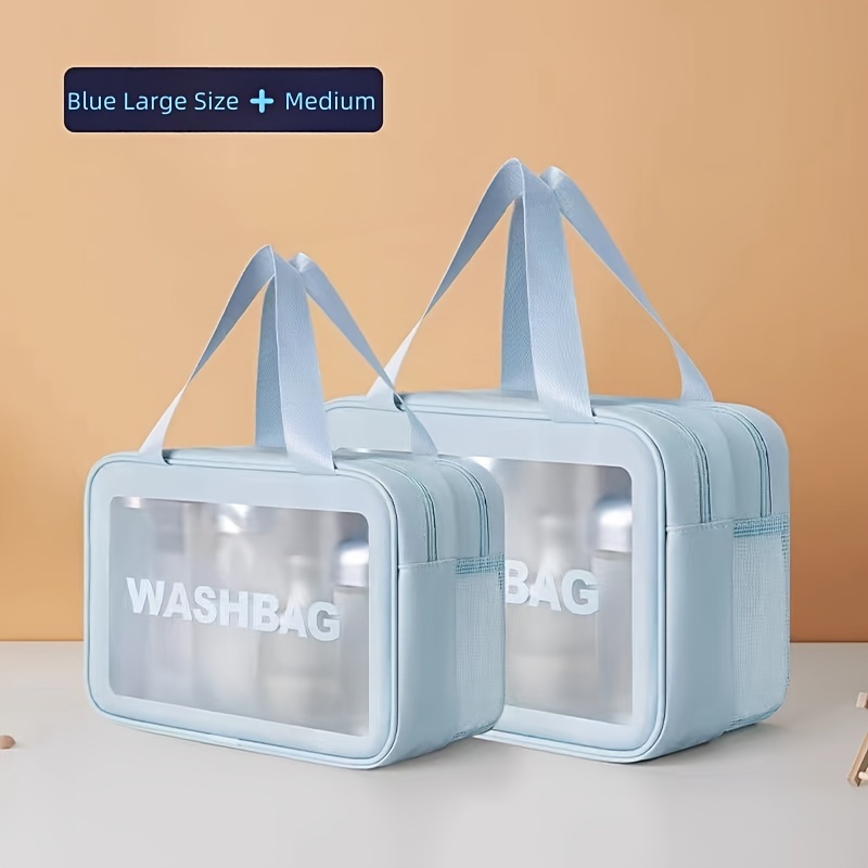 

Pu Bag - , Dry/wet , Cosmetic Organizer Double