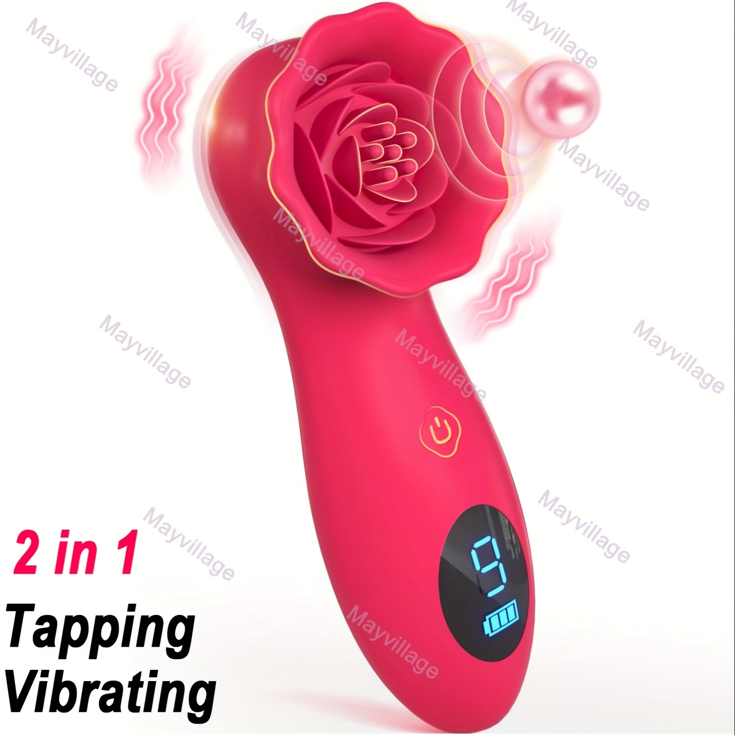 how long does rose toy take to charge rose rose oral , womens couples s adult toys with 10 licking & vibrating  nipples stimulation, tongue and man couple pleasure | Today's Deals
