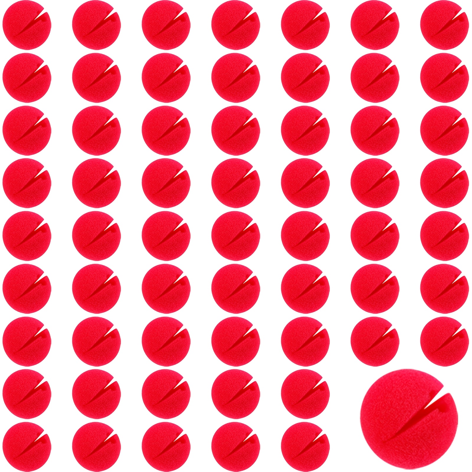 TEMU Gift For Herhim 60pcs Red Clown Noses Cosplay Noses Foam Circus Noses For Carnival Costume Party Favors TEMU Gift For Herhim 60pcs Red Clown Noses Cosplay Noses Foam Circus Noses For Carnival Costume Party Favors