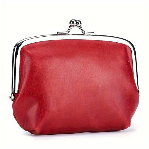 vintage genuine leather coin purse for women dual compartment clutch wallet with secure closure elegant in guangzhou