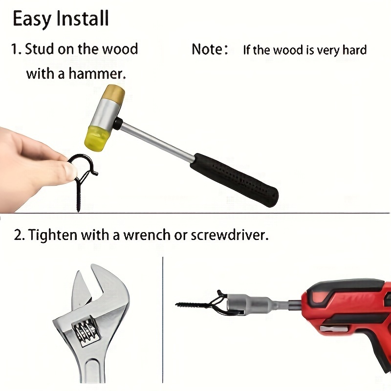 Black Metal Q hooks Outdoor String Lights Plant Hangers Wind Temu Qatar