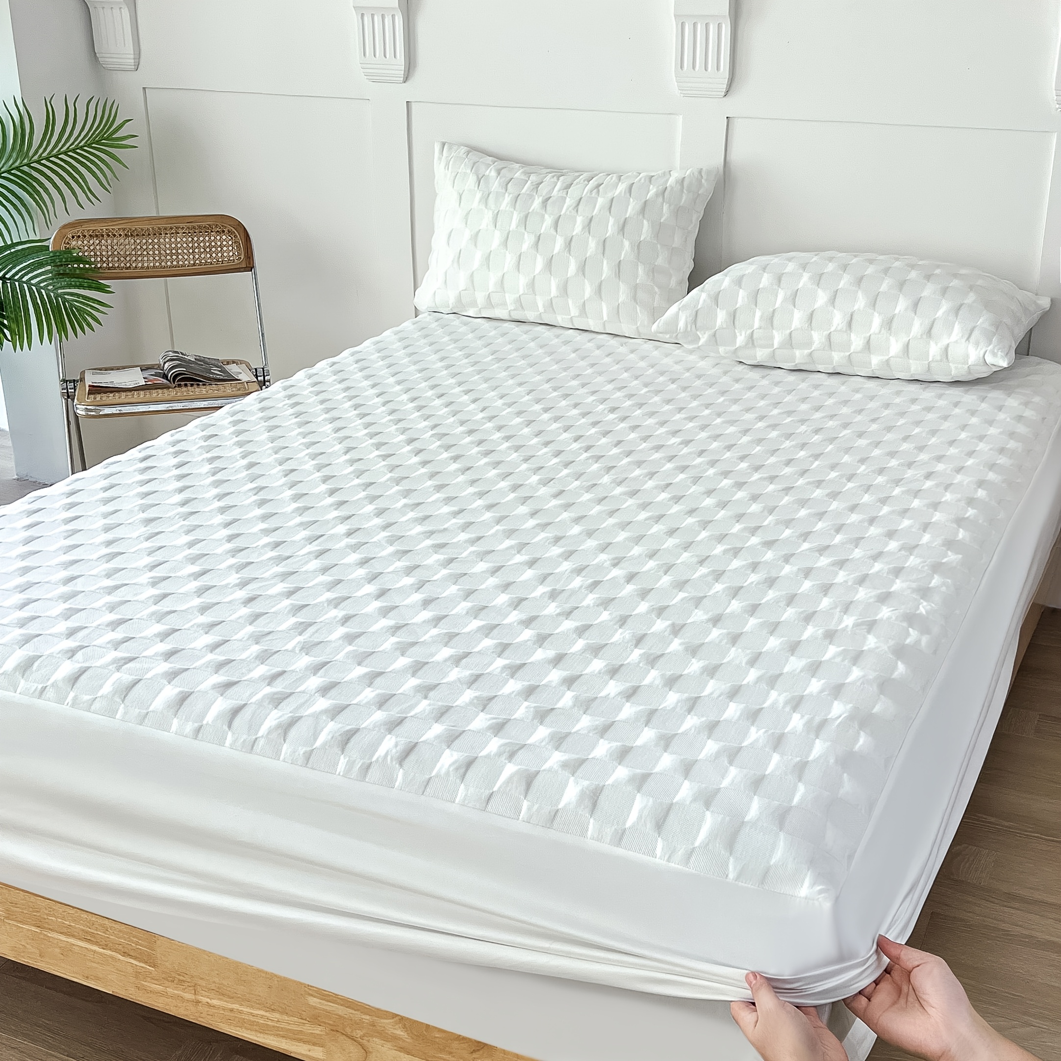 Image of 300gsm 100% Stretch Fabric, With Layer Technology For Extra , 15.75in Deep , Wrinkle-resistant And Anti-static Elastic , Soft And Breathable For