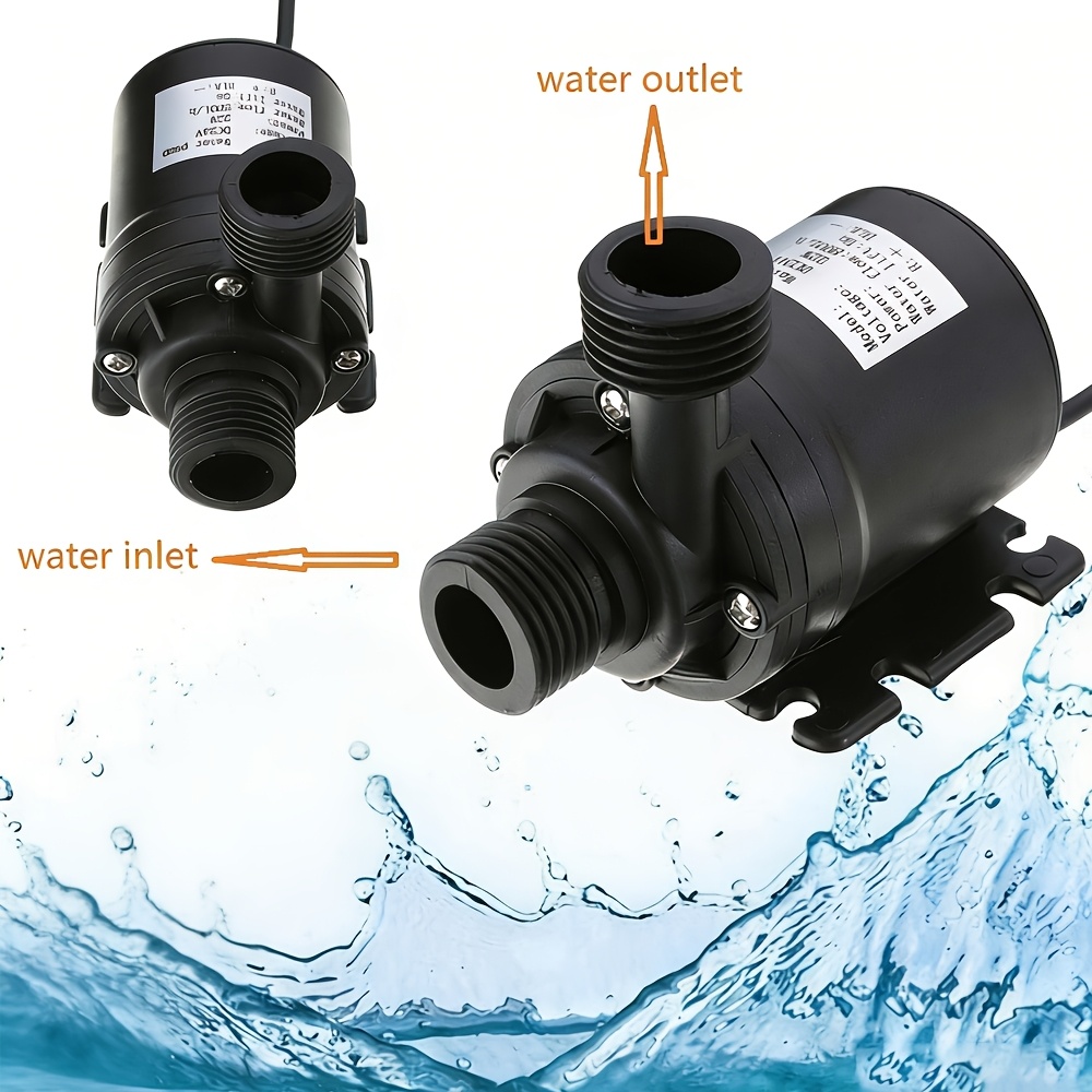 Solar Submersible Water Pump – 800L/h DC 12V Brushless Motor, 10W Solar Panel, Quiet Operation, For Fish Ponds, Garden Fountains & Water Features