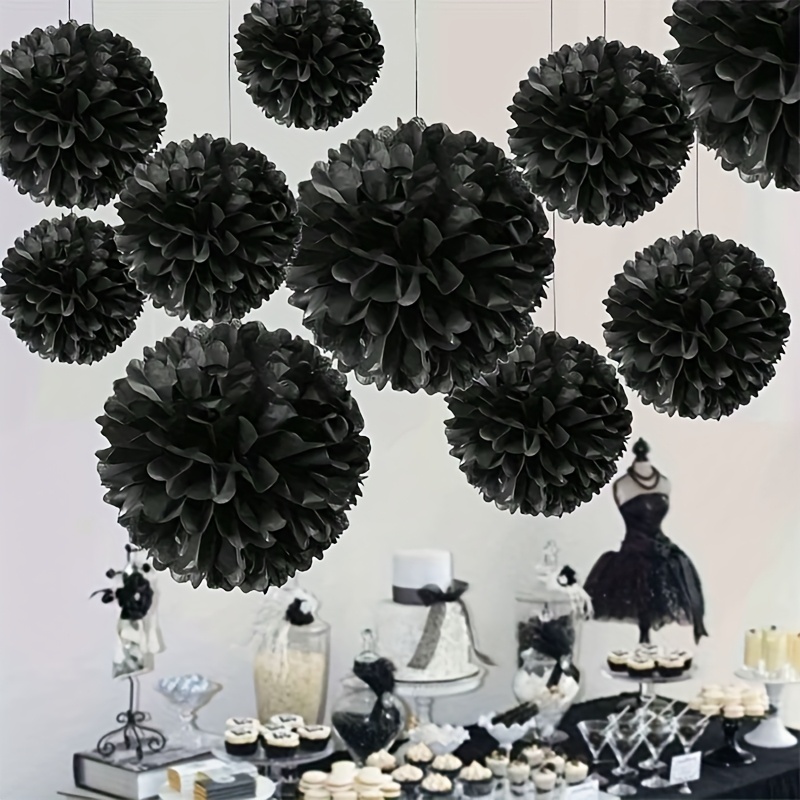 

9pcs Flower Ball Set - Diy Hanging Decor For Birthdays, Anniversaries & Weddings