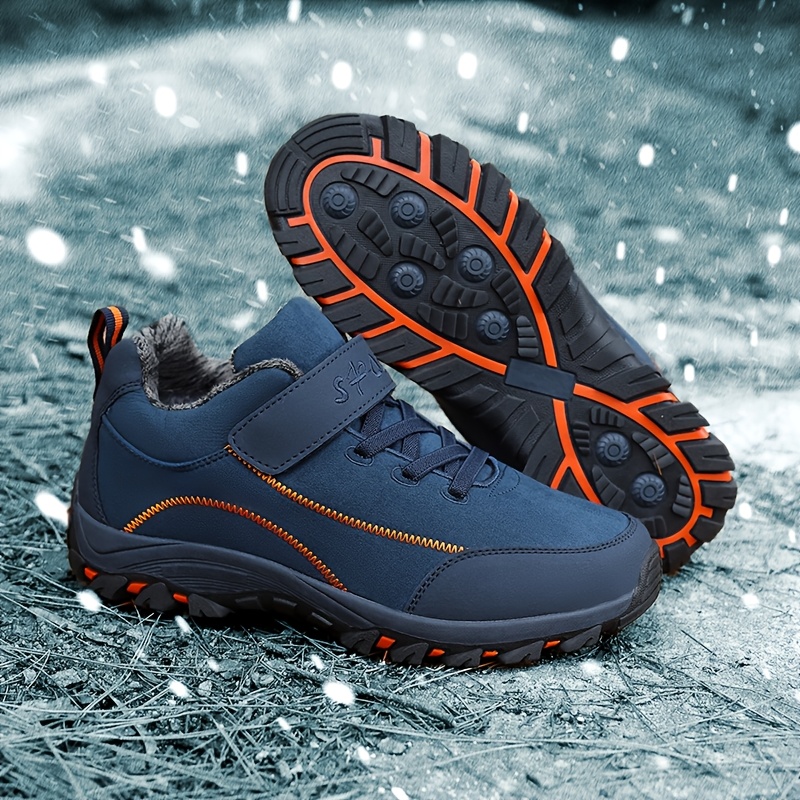 mens winter snow boots with plush non slip tpr sole heavy duty hiking ice traction large size 48 mens 16 warm ankle boots for ice climbing skiing outdoor activities   closure winter boots for men snow boots for men winter boots for women snow boots men bottes hiver homme mens snow boots winter clothes for men mens winter shoe mens winter clothes snow boots women men winter clothes bottes hiver hommes hiking boots for men winter Product details 3