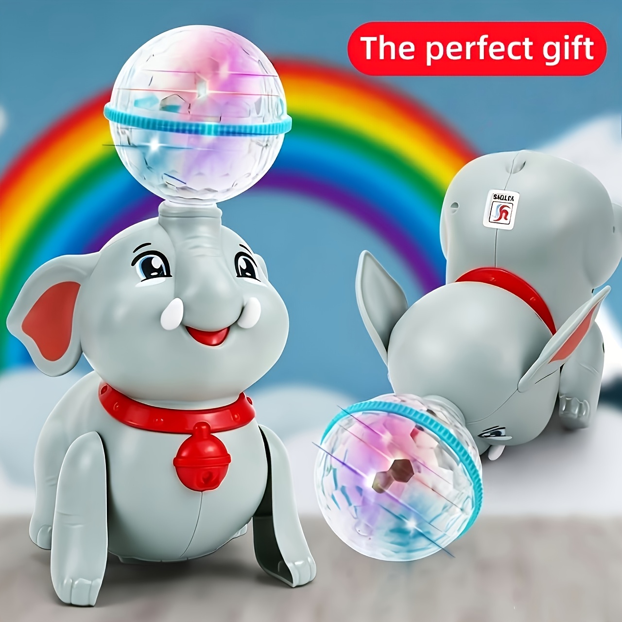 Multi-Functional Electric Sound Light Spinning Toy