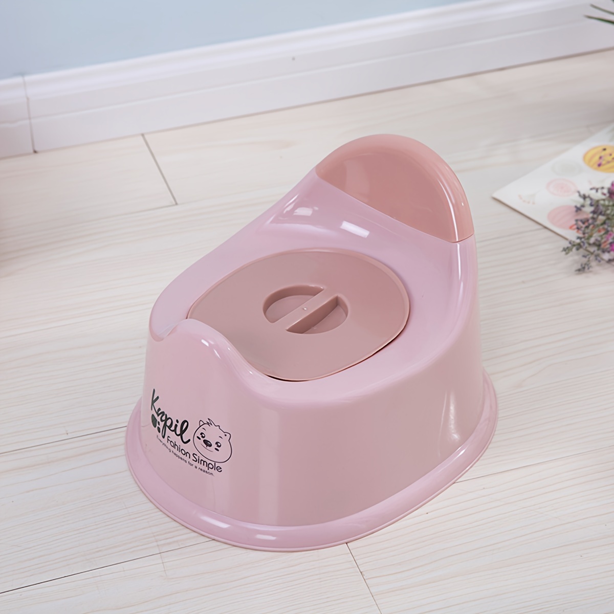 

- Bear Potty - Pp , For Boys & , For To Use The Bathroom Independently - In , , Purple