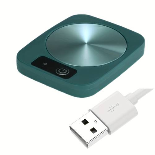 smart electric pad automatic temperature control warmer for coffee milk bottles formula plug in desk heater low voltage ideal gift for couples office use compatible with mugs