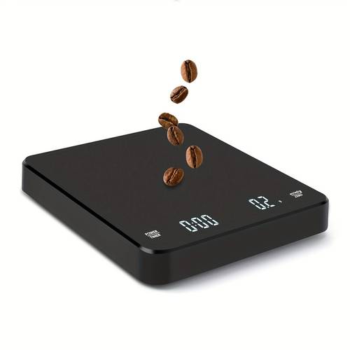 digital kitchen scale digital timer scale rechargeable gram scale led display coffee scale