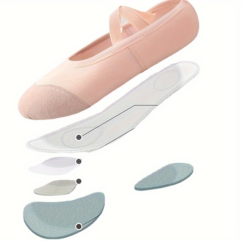 Children's Soft-Sole Dance Shoes, Kitten Paw Style Ballet Flats with No-Tie Design for Practice and Performance in Genuine Leather