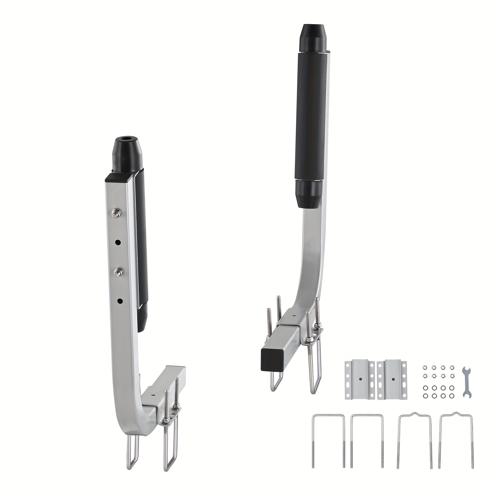 TEMU Happybuy Marine Trailer Guide Set, 20.5" Adjustable Poles, Pair Of Steel Anti-rust Guides, Roller Support For Ski, Fishing, Or Sailboat Trailers 2024