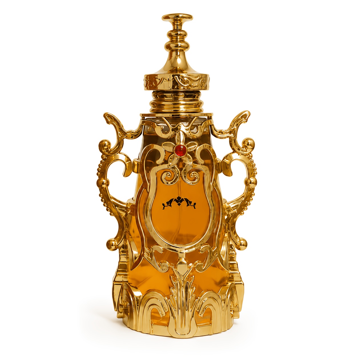 Image of Royal Pagoda Arabic Perfume For Women, Oud & Amber Spicy Fragrance, Long-lasting Arabian Perfume Gift Set For Her, 2pcs Set, 100ml Perfume + 10ml Travel Perfume