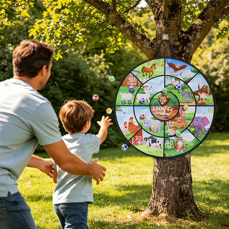 89.99cm Large Dartboard Set for Youngsters
