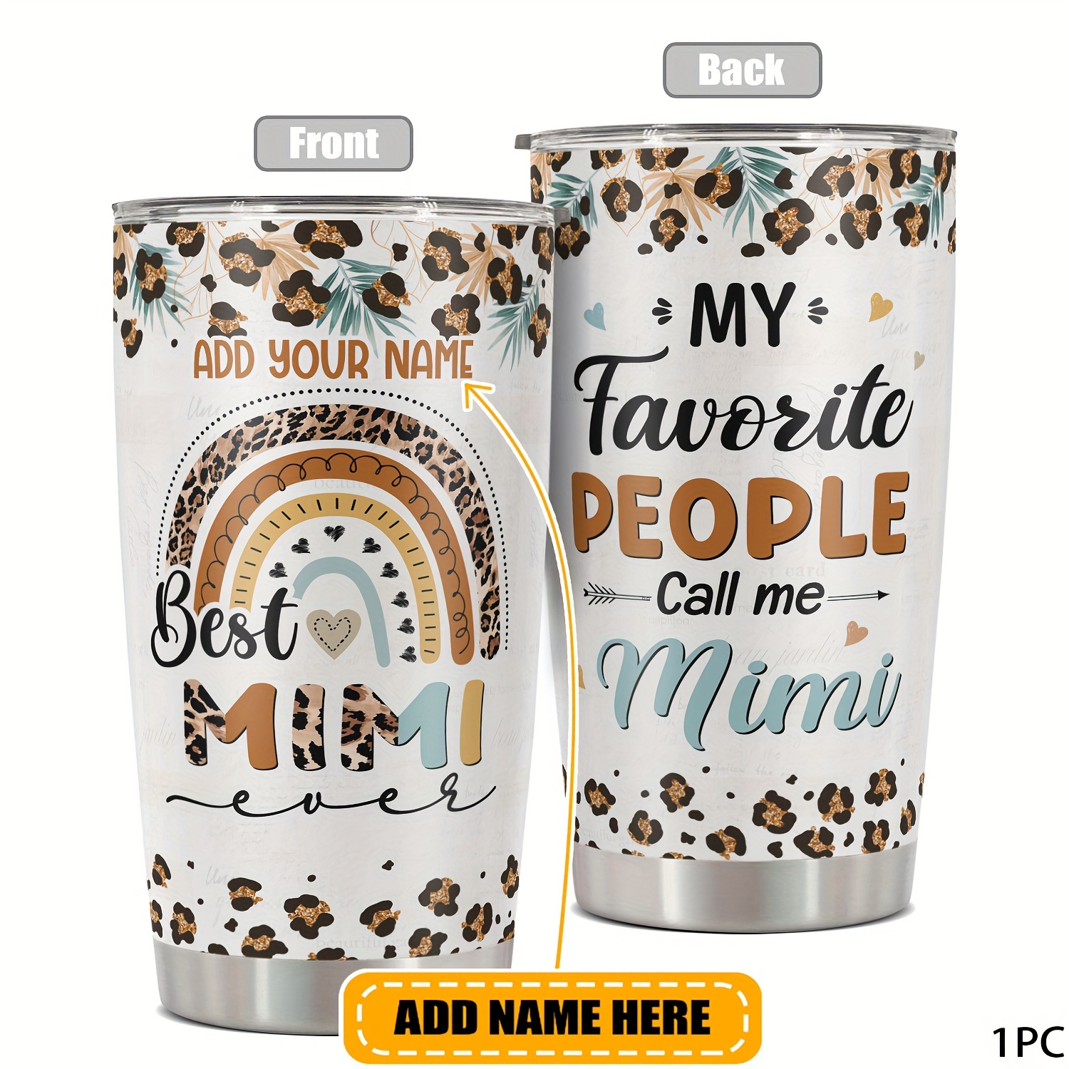 

Custom Name 20oz - Mug With Funny Print, Perfect Gift For Women, Men, Sisters, Teachers, Coworkers - Bpa-free Metal, Reusable, Hand Wash Only, Birthday Christmas Gifts, Your