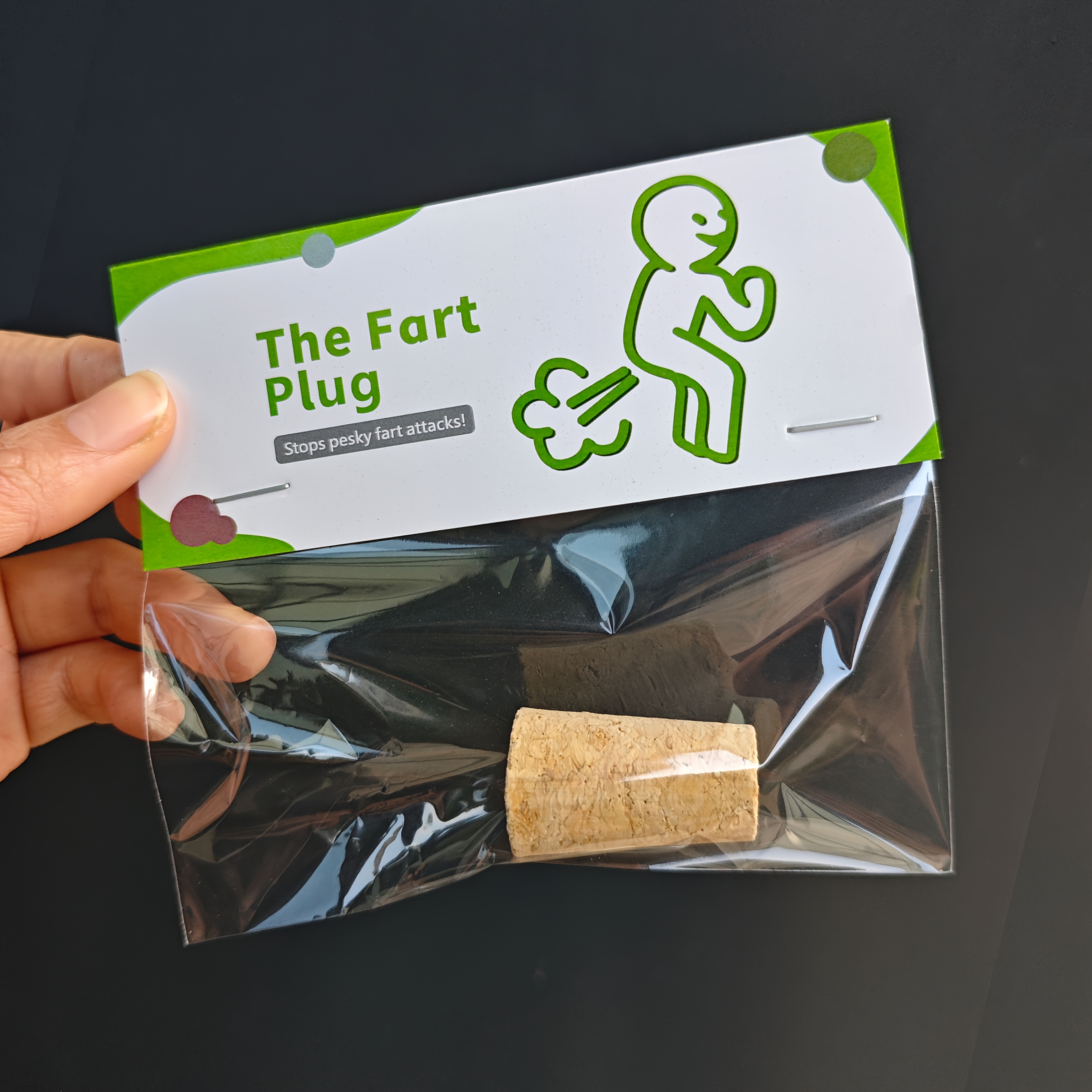 

Hilarious Fart Plug Prank Gift - , Ideal For Holidays, Parties & Birthdays